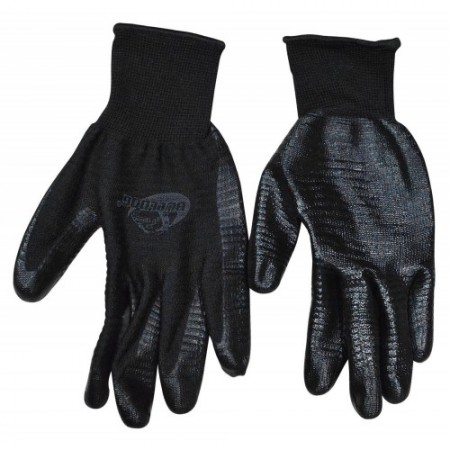 guante nitrilo negro. certificacion NTP 748